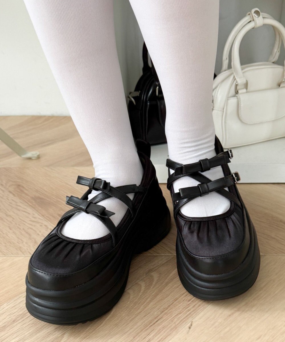 WEGO 2way厚底ストラップシューズ 