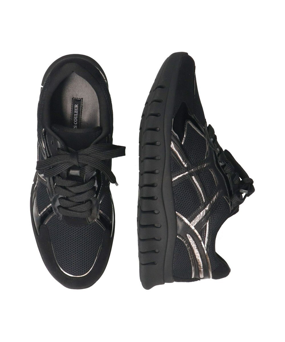 Bridget Birkin 【PARADIS COULEUR】異素材コンビレースアップスニーカー 