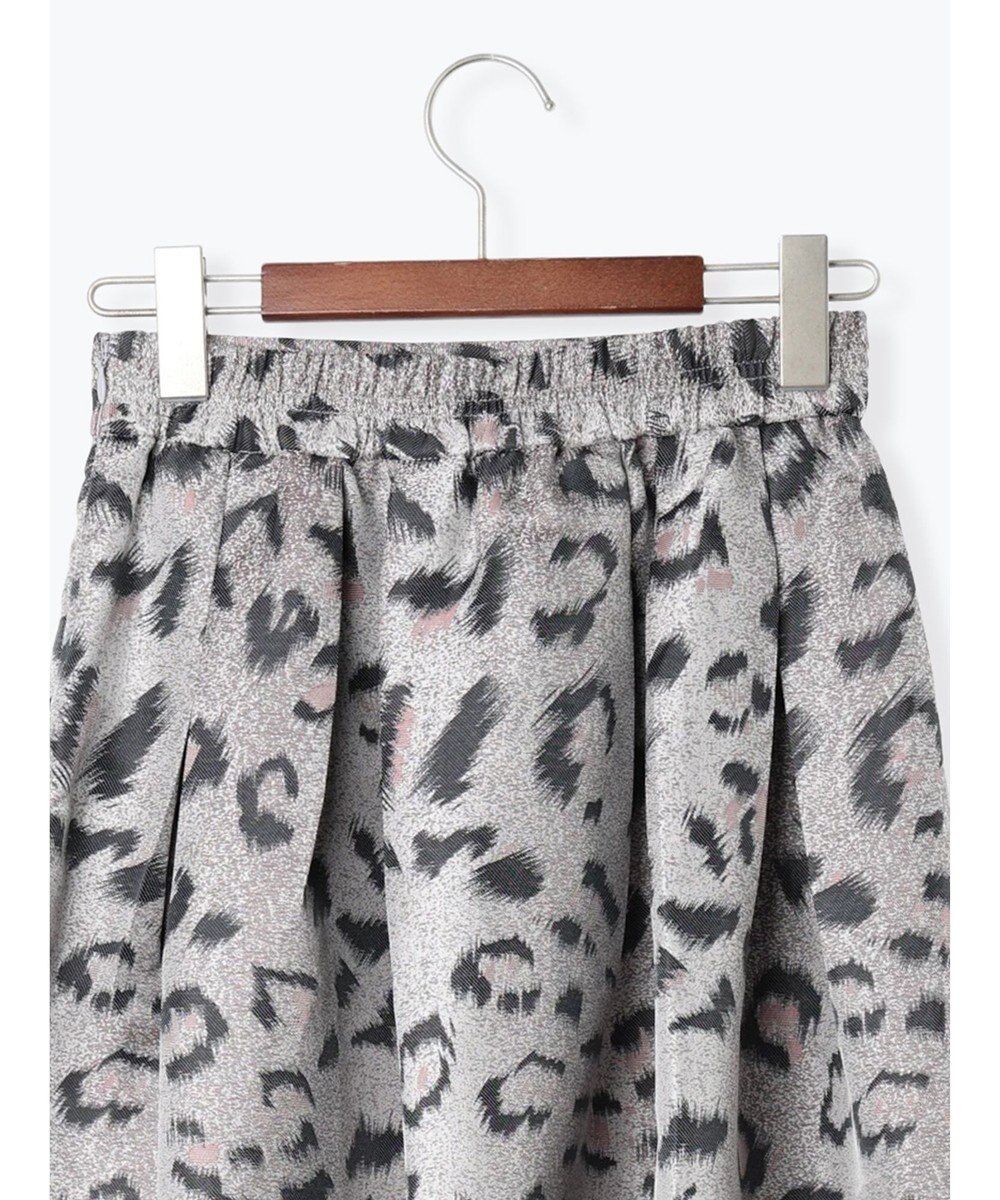 Te chichi レオパードジャガードフレアスカート《2025Autumn catalog vol.2 item》 