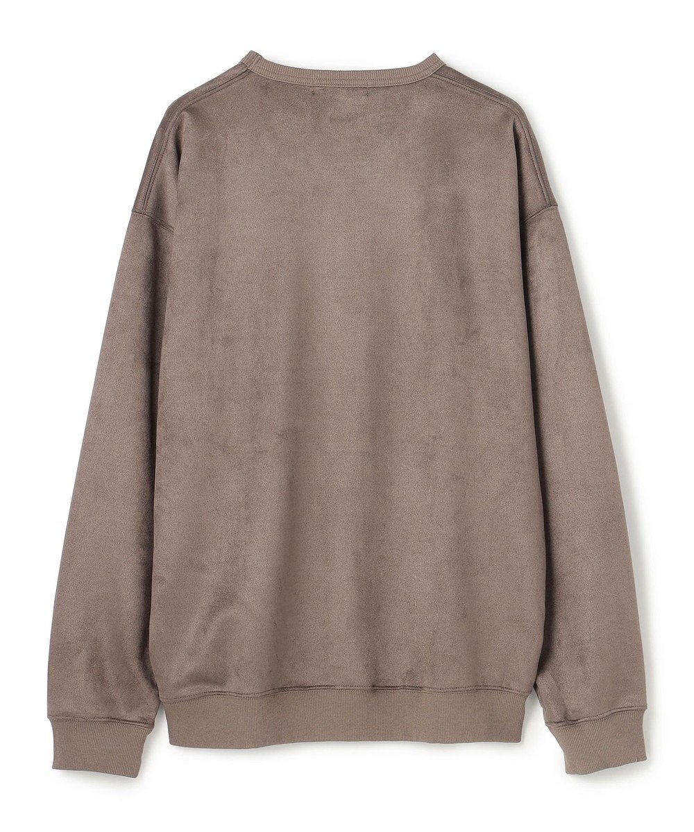 UNFILO MENS 【男女兼用】クリーンスエード エンボスロゴ クルー 