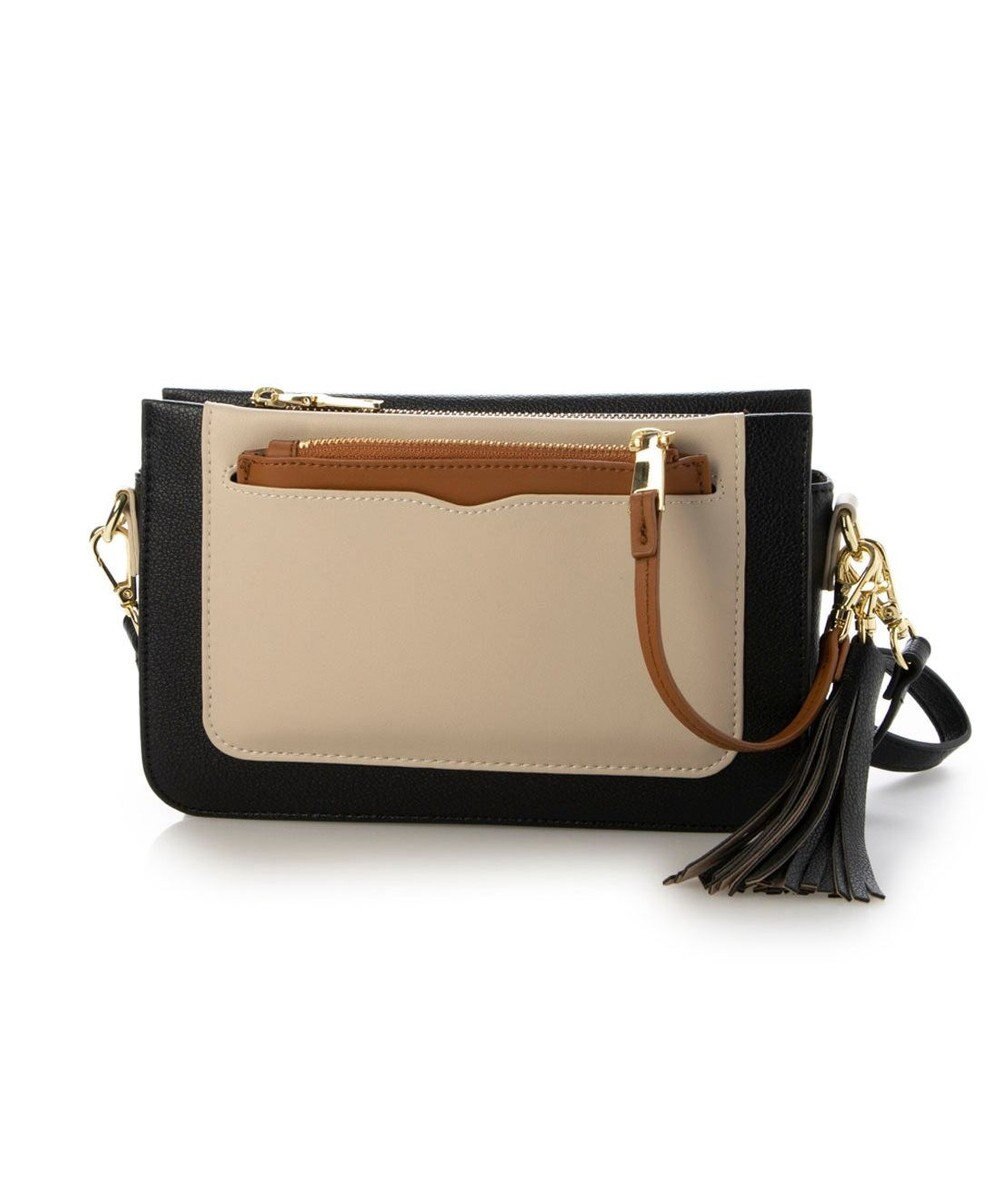 UNBILLION カシュカシュ cachecache / フロントポケットタッセルショルダー 