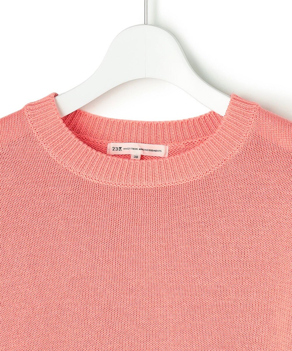 23区 【先行予約】コットンギマ クルーネック ニット 