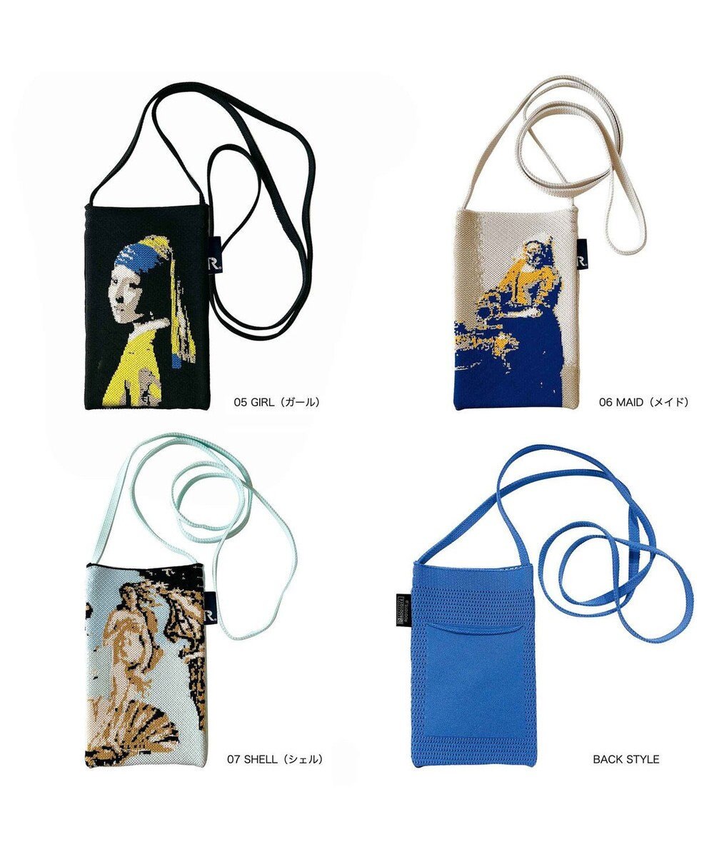 ROOTOTE 8350【スマホ入れ】LT.サコッシュ.ami.アート-A 