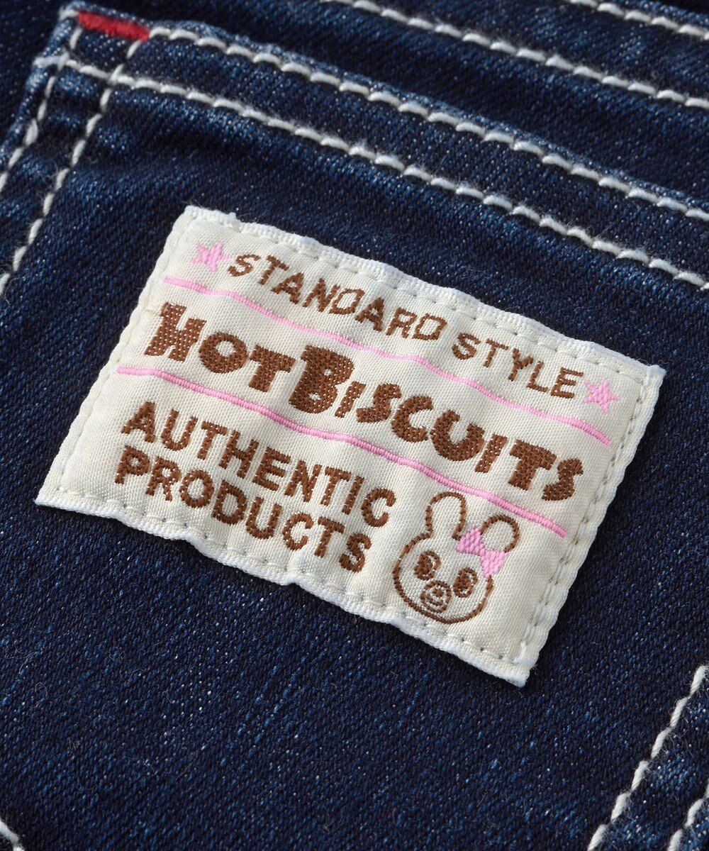 MIKI HOUSE HOT BISCUITS 【80-110cm】デニムスカート 