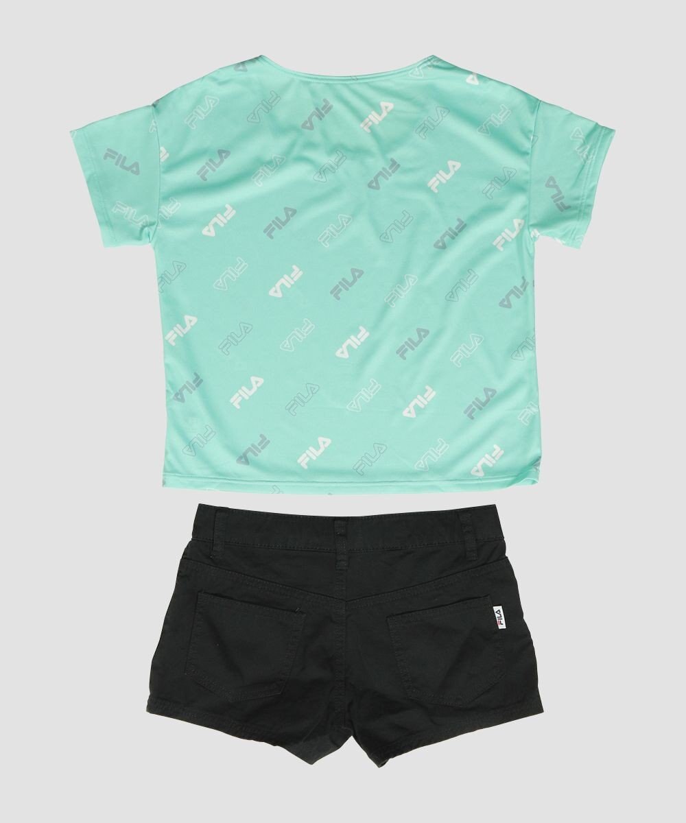 OP／FILA 【FILA】Ｔシャツ付きセパレート4点セット水着 