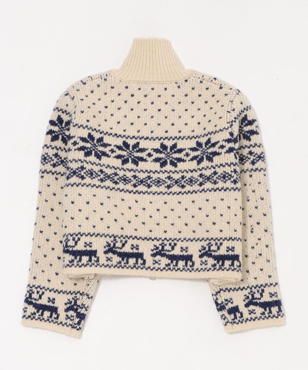 WEGO ノルディックZIPニット 