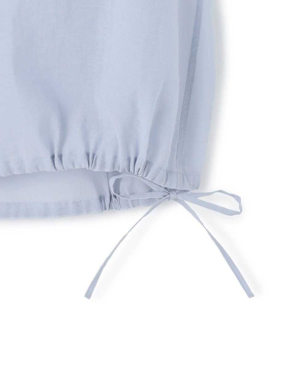 23区 【先行予約】ナイロンコットンシアーボイル ドロストシャツ 