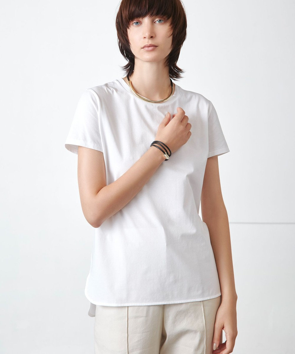 BEIGE， BROIS / Tシャツ White