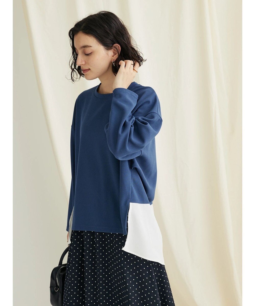 CRAFT STANDARD BOUTIQUE 布帛切替デザインプルオーバー 