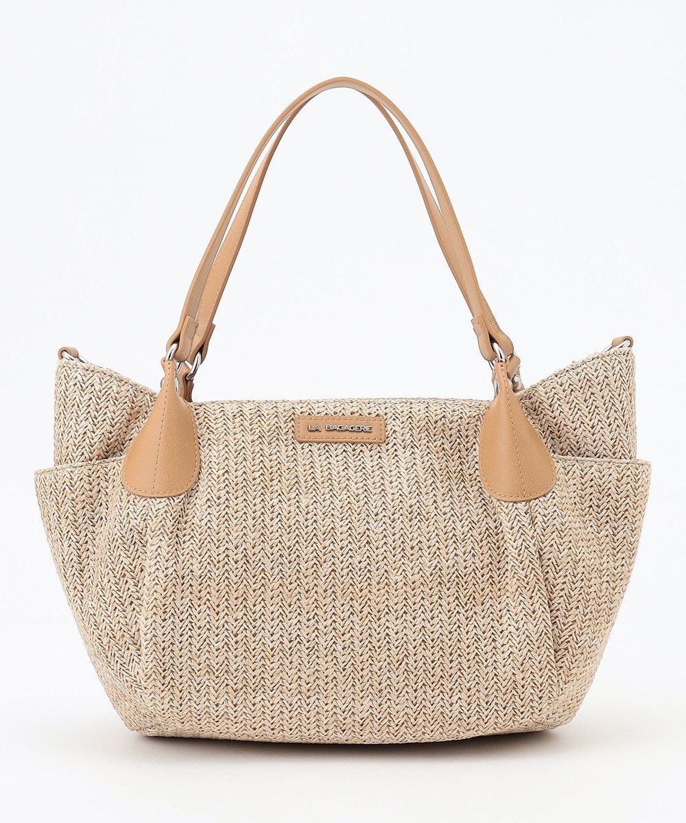 LA BAGAGERIE つまみハンドル　サマー2wayミニトートバッグ 