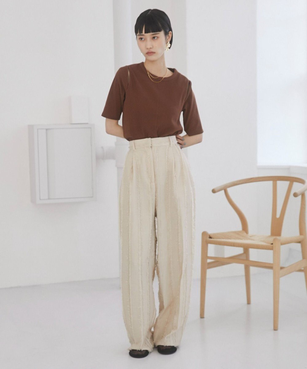 WEGO 【ANGIE VINTAGE】カットアウトリブトップス 