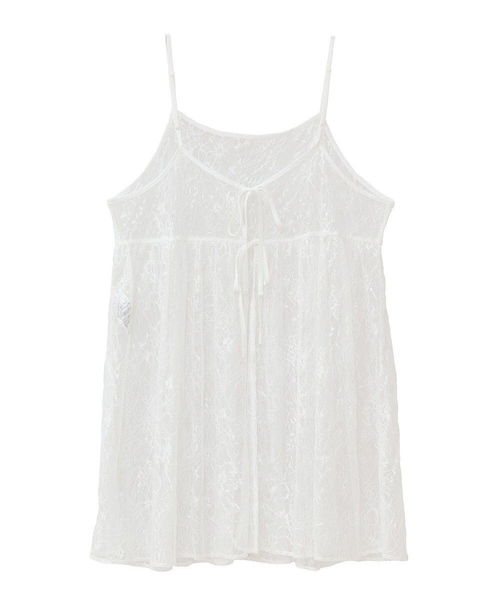 Green Parks 前後２ＷＡＹレーススパンコールビスチェ 