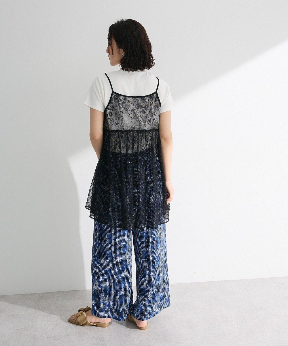 Green Parks 前後２ＷＡＹレーススパンコールビスチェ 