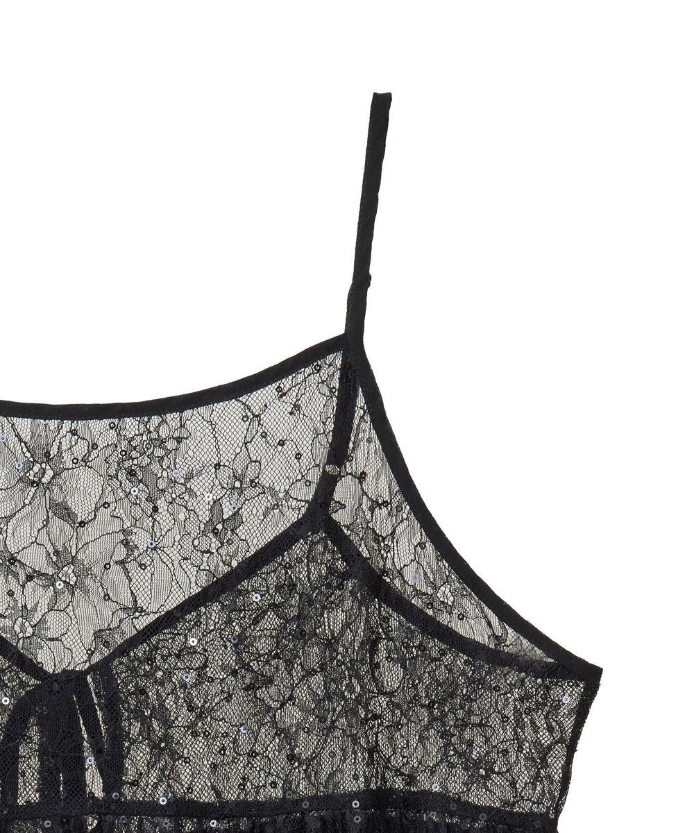 Green Parks 前後２ＷＡＹレーススパンコールビスチェ 