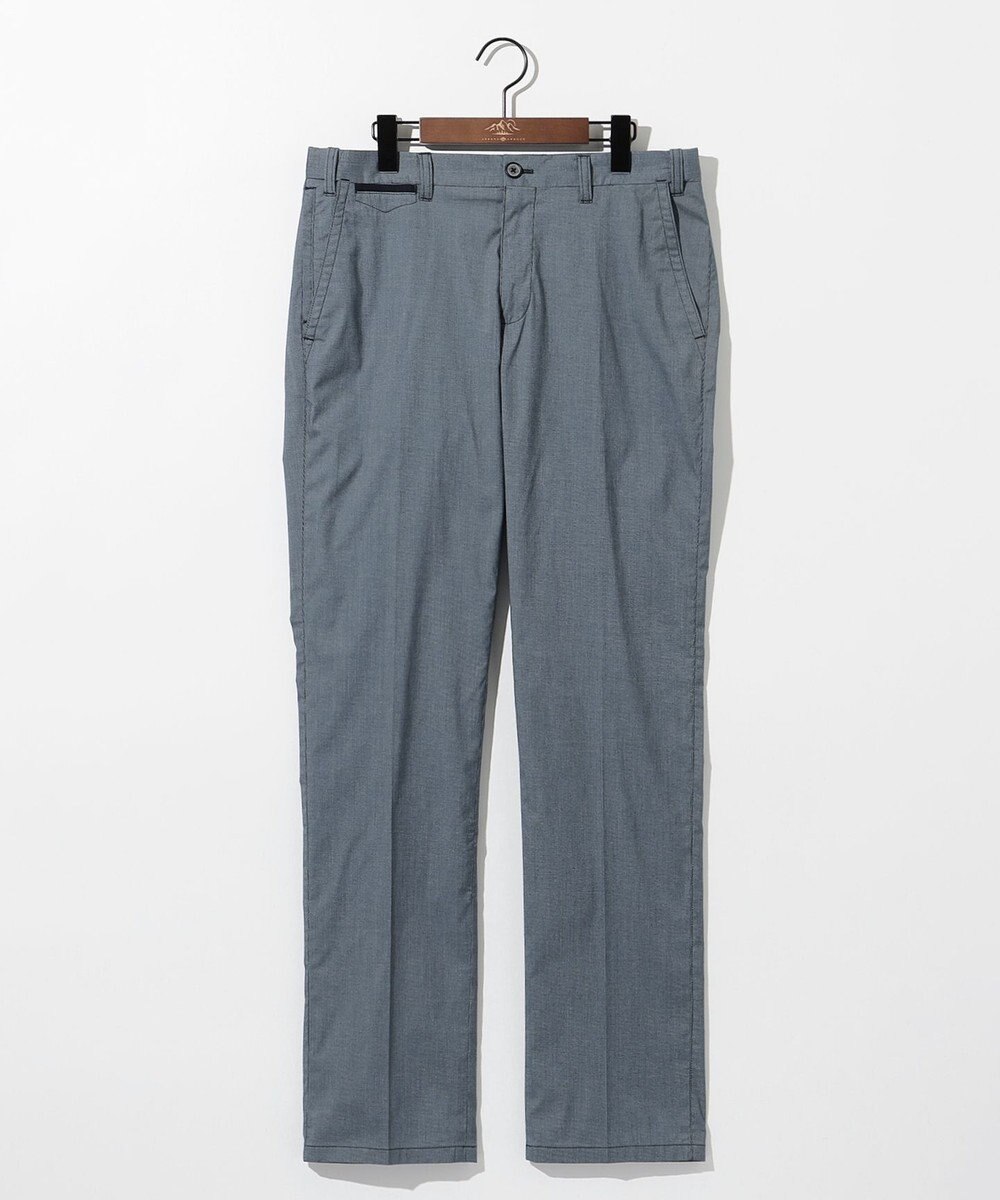 JOSEPH ABBOUD 【ウエストも伸びる!/ストレッチ/軽量/Eco撥水】マイクロピケストレッチ パンツ 