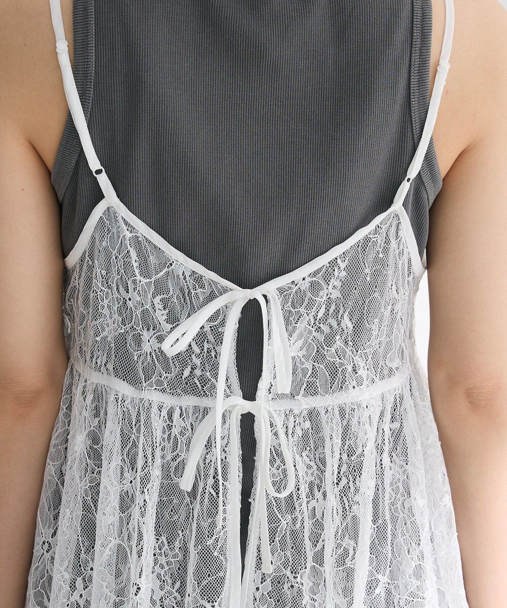 Green Parks 前後２ＷＡＹレーススパンコールビスチェ 