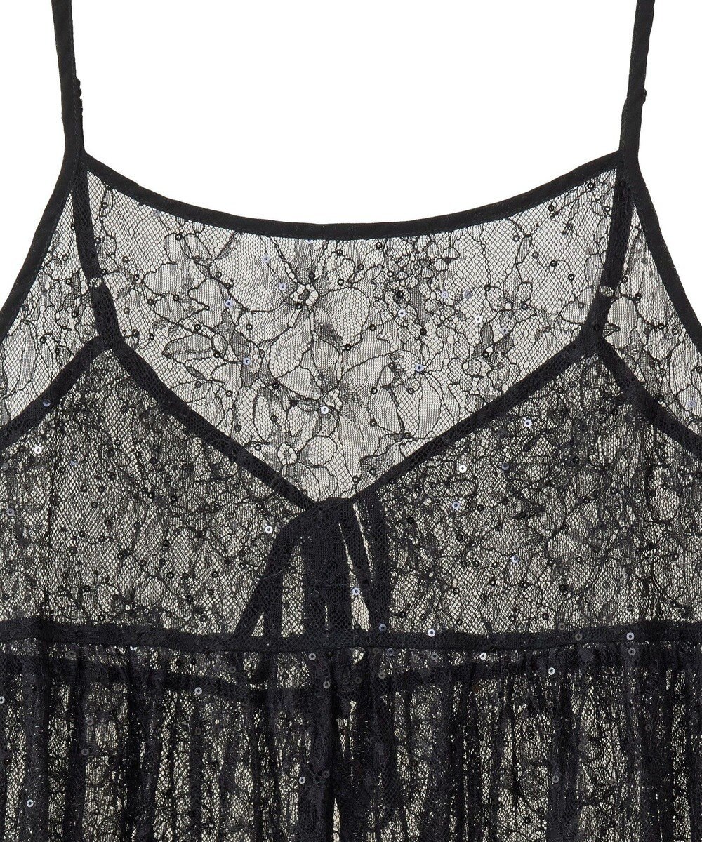 Green Parks 前後２ＷＡＹレーススパンコールビスチェ 