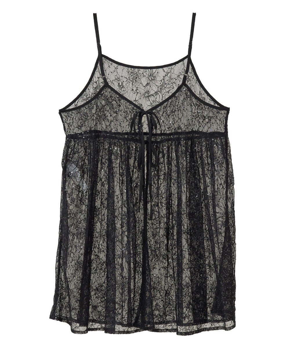 Green Parks 前後２ＷＡＹレーススパンコールビスチェ 