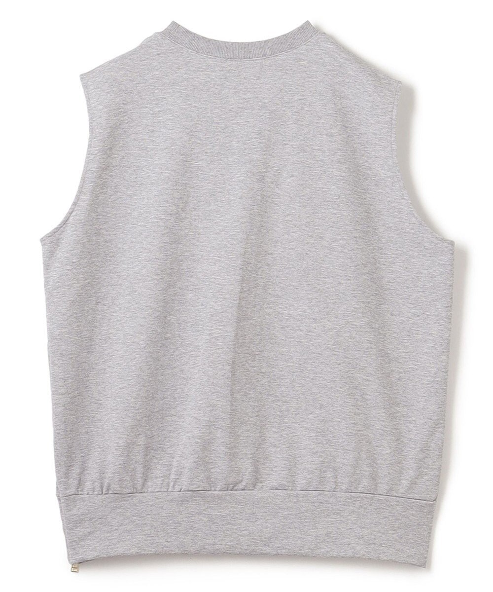 UNFILO スウェットサイドZIPベスト 