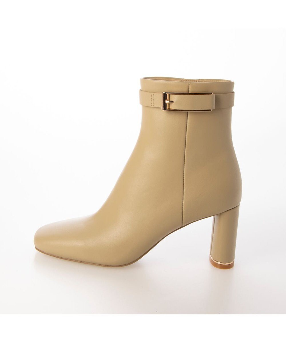 MODE ET JACOMO <MODE ET JACOMO>サイドベルトスクエアトゥショートブーツ 