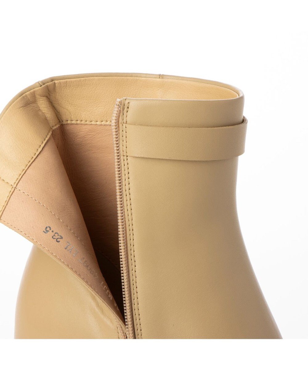 MODE ET JACOMO <MODE ET JACOMO>サイドベルトスクエアトゥショートブーツ 