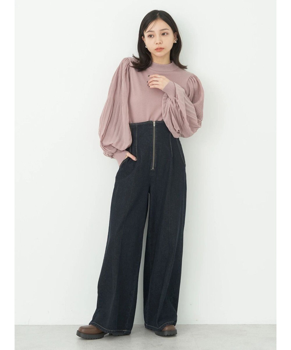 earth music&ecology マジョリカニットプルオーバー 