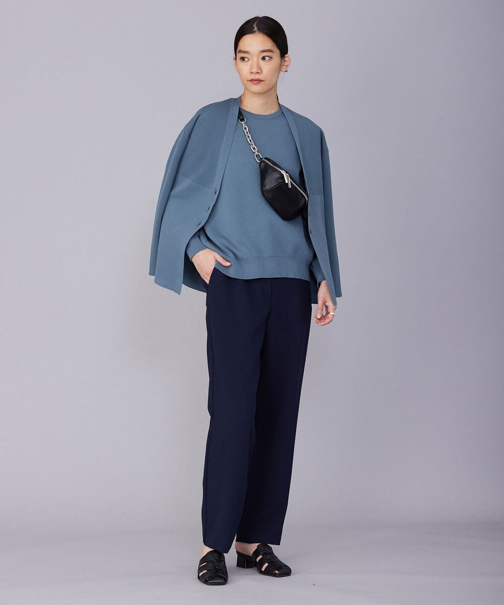 ICB 【洗える】コットンポリエステルスムース プルオーバー 