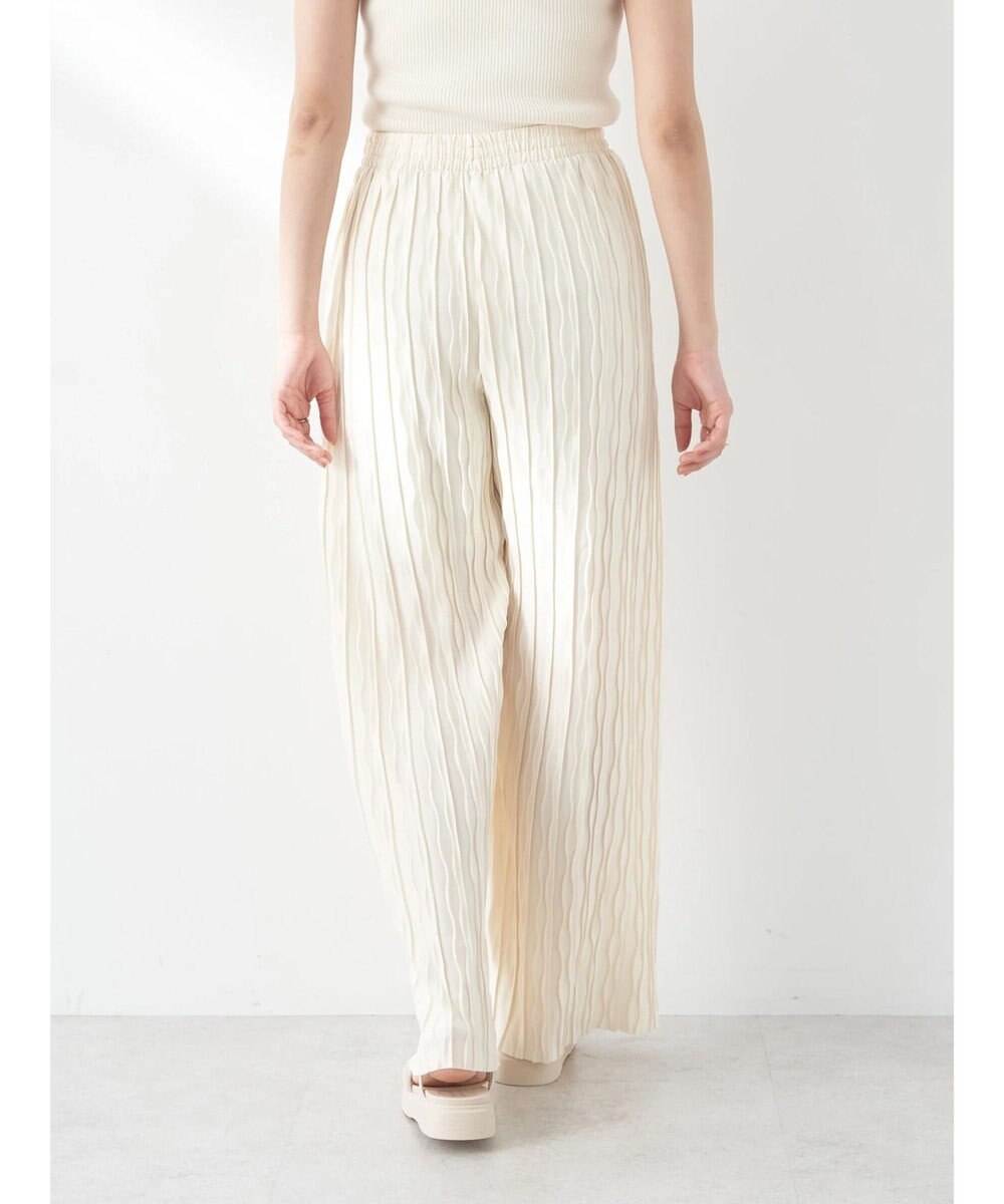 earth music&ecology リラックスセルフカットパンツ（Ｉｖｏｒｙ） 