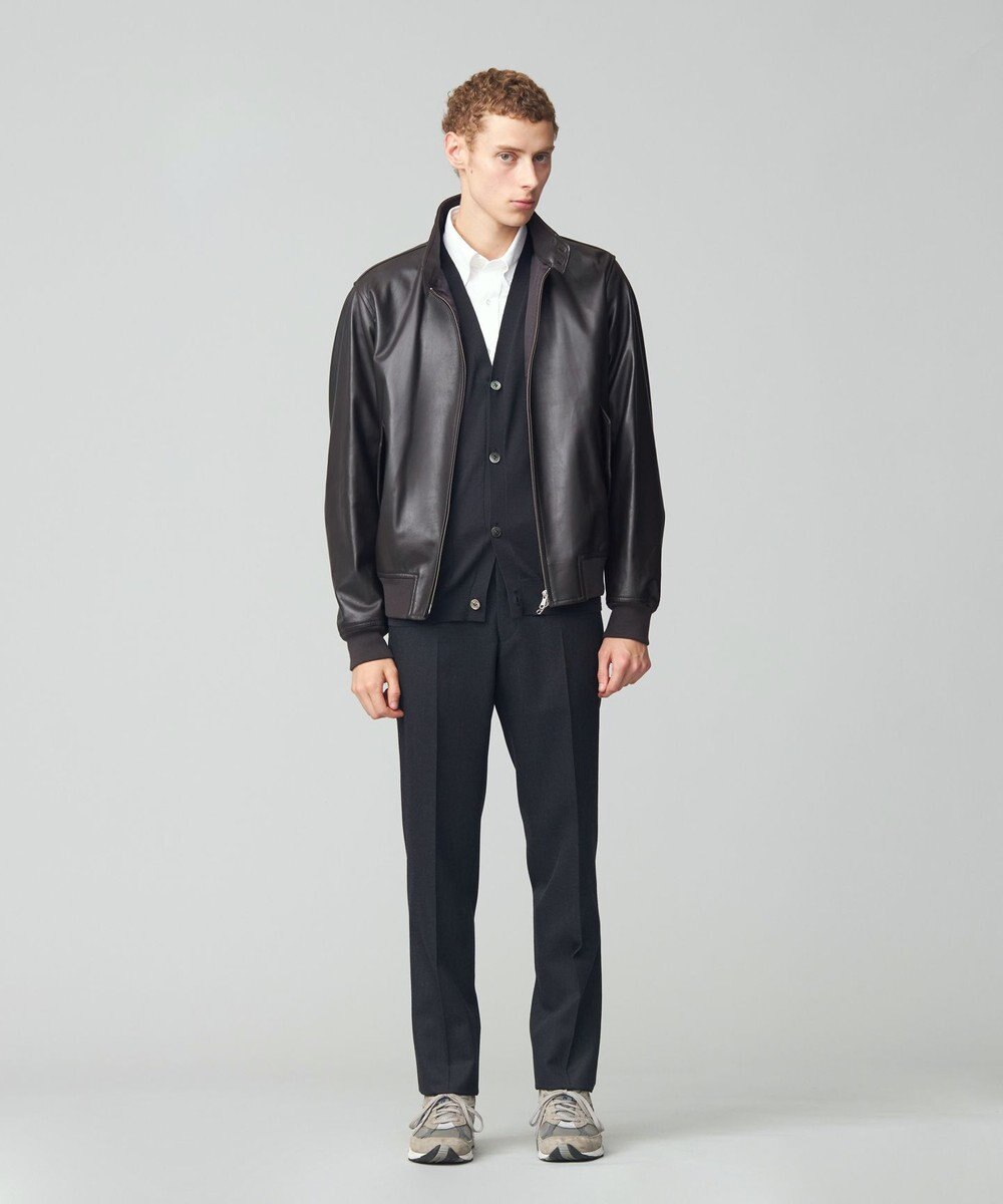 J.PRESS MEN トリートメントウール キャバルリーツイル スラックス 