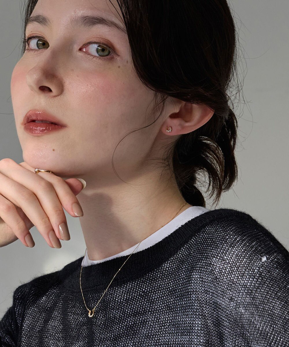 Phoebe 【金属アレルギー対応】ラッキーホースシューネックレス 