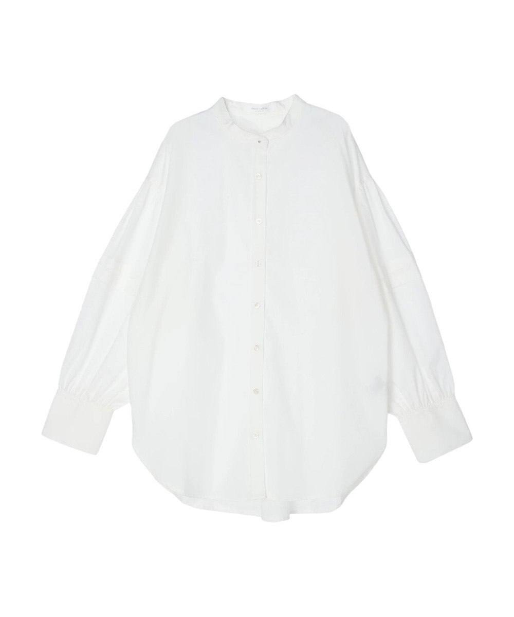 Green Parks ボリュームタックブラウス 