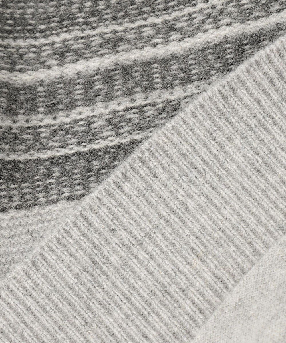 JOSEPH ABBOUD MOUNTAIN 【SPACE／UNISEX】ピュアカシミアアンダイド カーディガン 