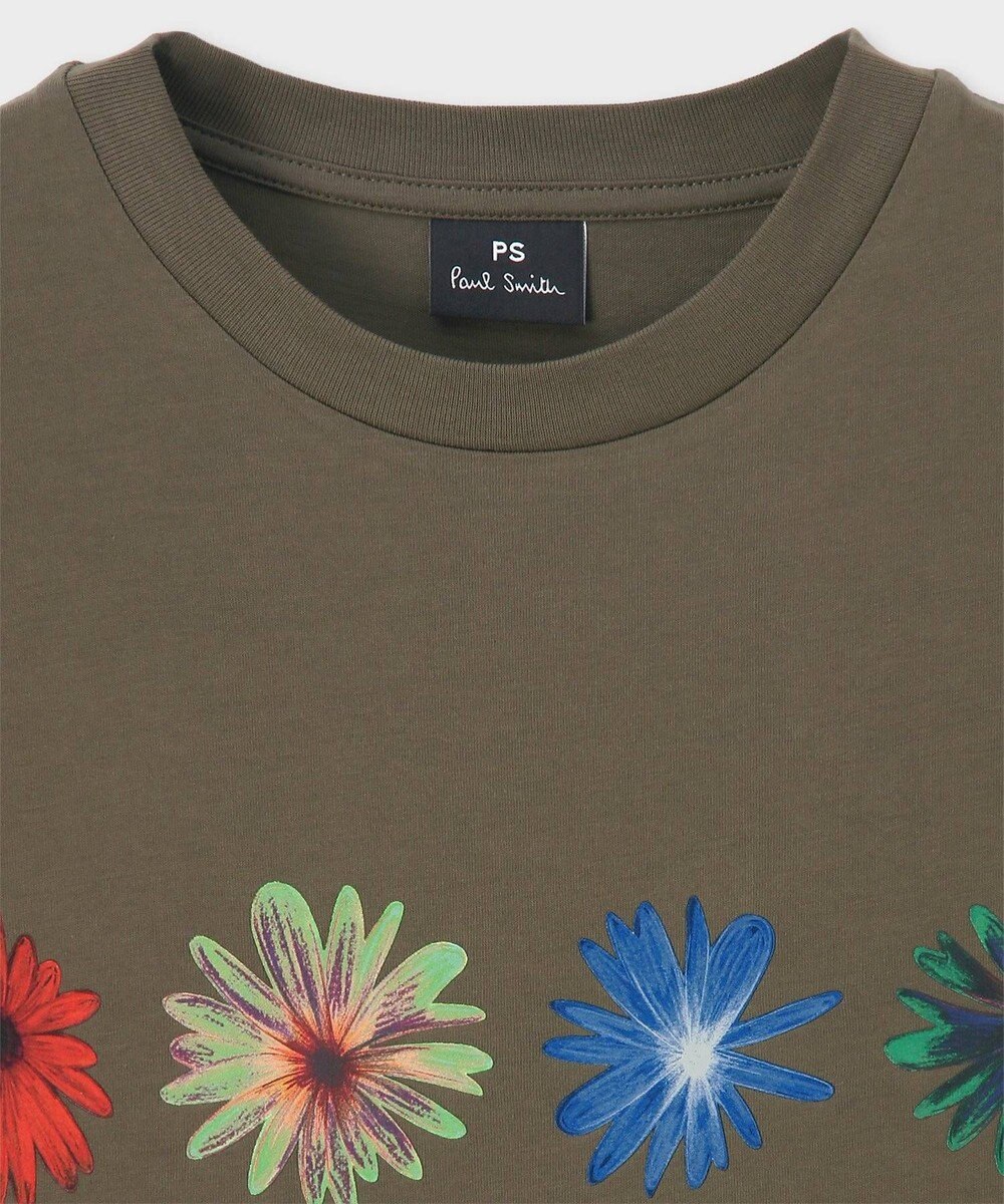 Paul Smith マルチ フローラル プリント 長袖Tシャツ 