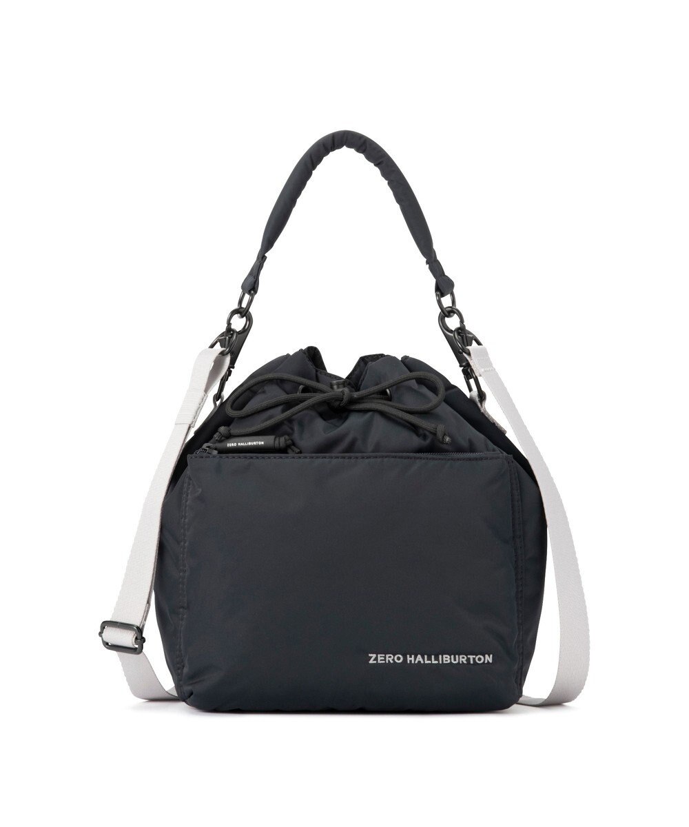 ZERO HALLIBURTON 【雑誌掲載】 DICROS SOLOシリーズ 巾着ショルダーバッグ ZHG-B DS 85006 