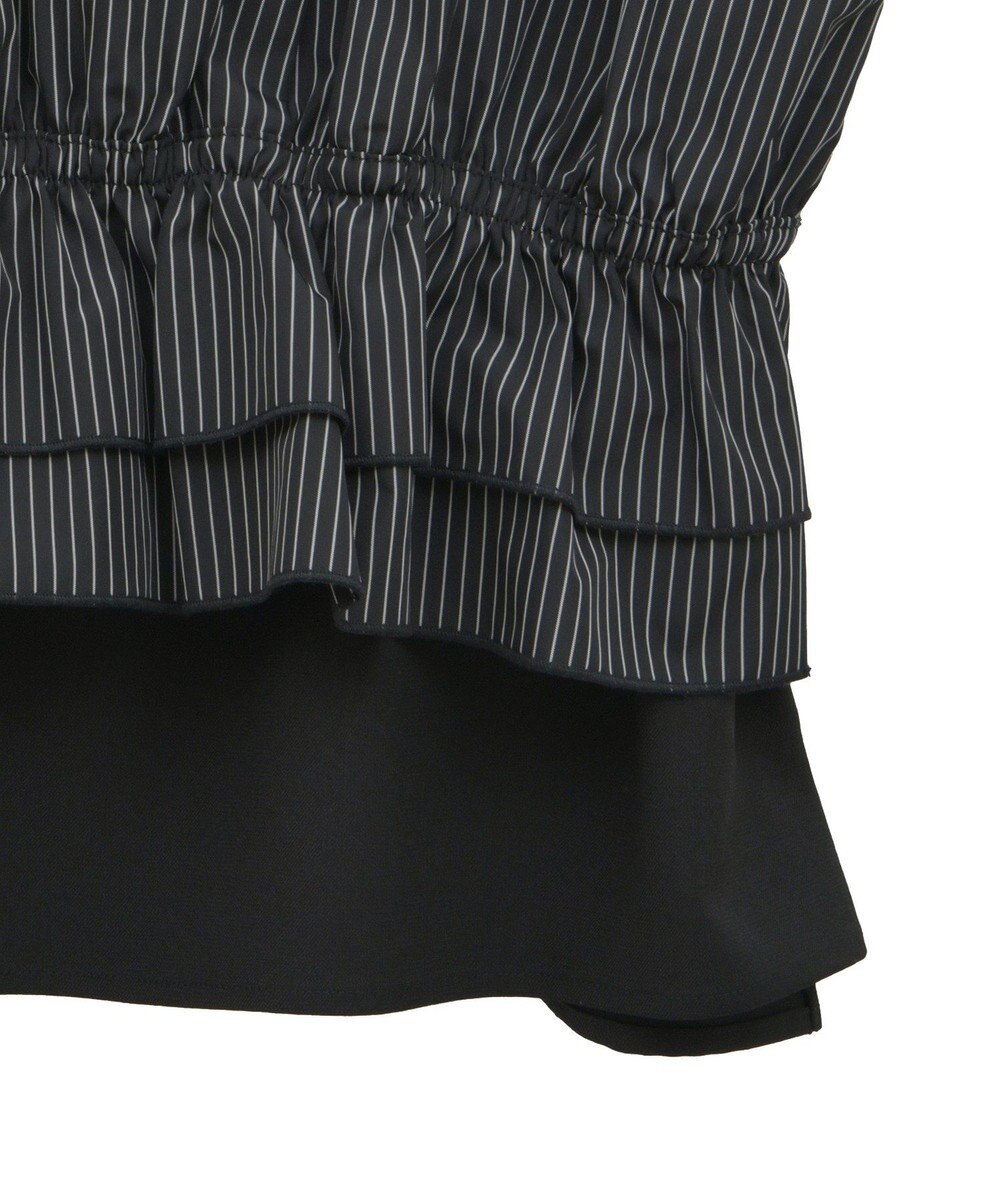 YECCA VECCA ビスチェドッキングブラウス 