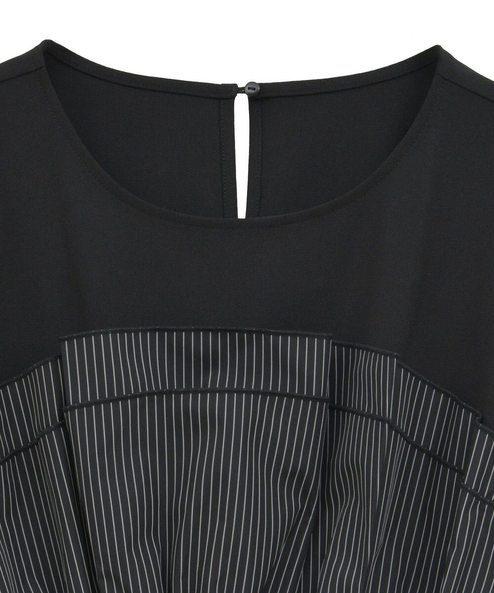 YECCA VECCA ビスチェドッキングブラウス 