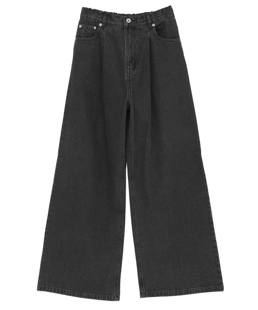 Green Parks ・ＳＵＧＡＲ　ＳＰＯＯＮ　デニムワイドパンツ 