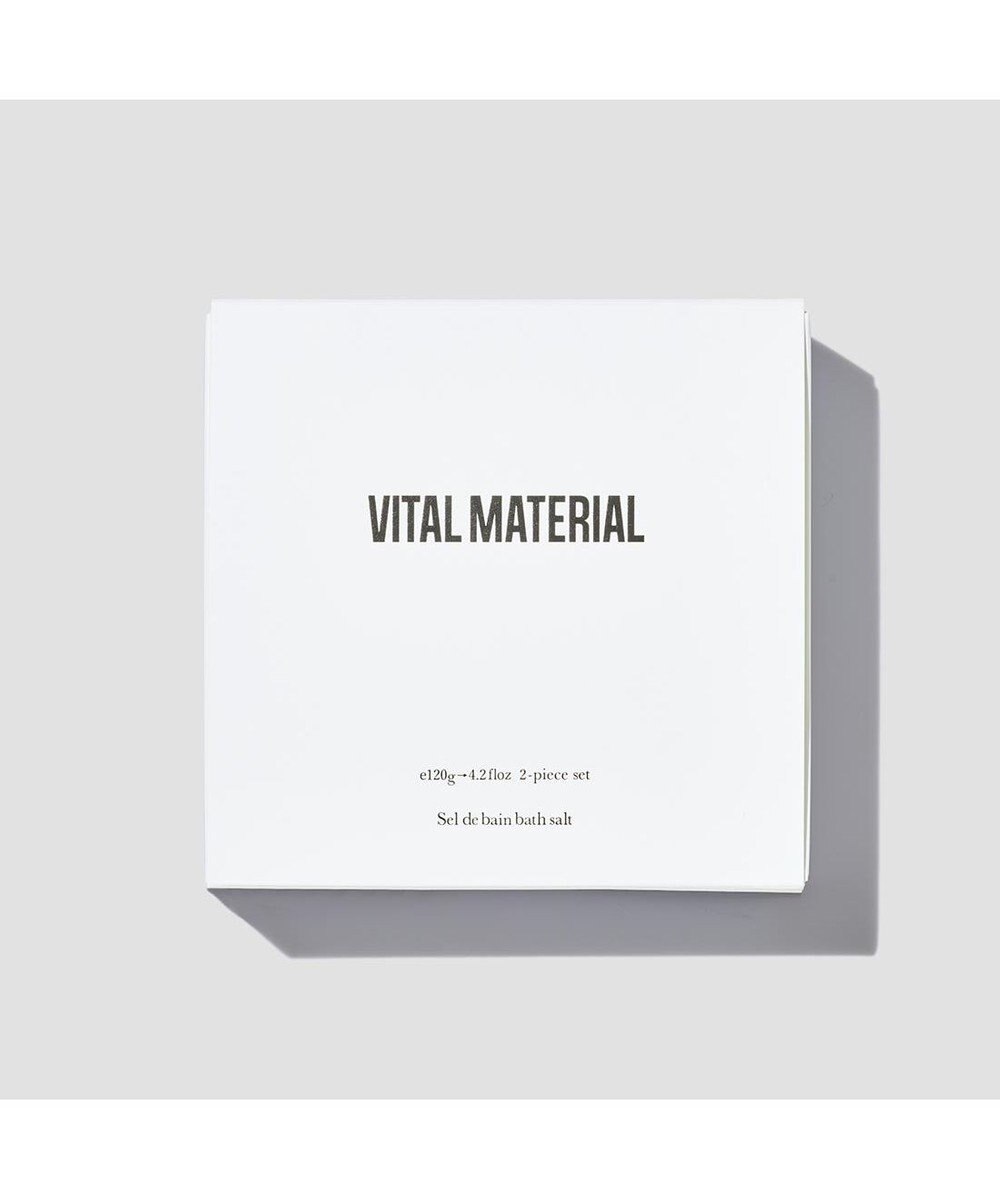 PRESENTERS ROOM VITAL MATERIAL(ヴァイタルマテリアル) / アロマハーブバスソルト デュオセット（ヒーリングローズ・アクアシャイン） 