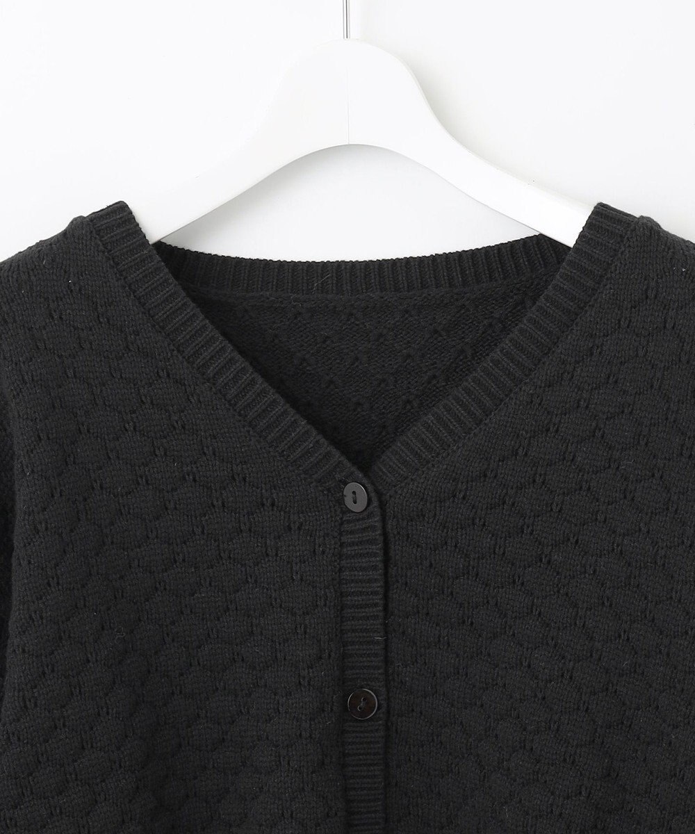 Feroux 【洗える】ポコポコ カーディガン 