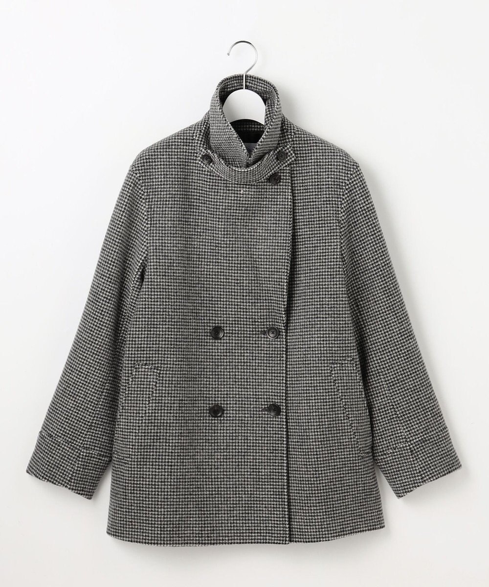 J.PRESS LADIES S チェックビーバー Pコート 