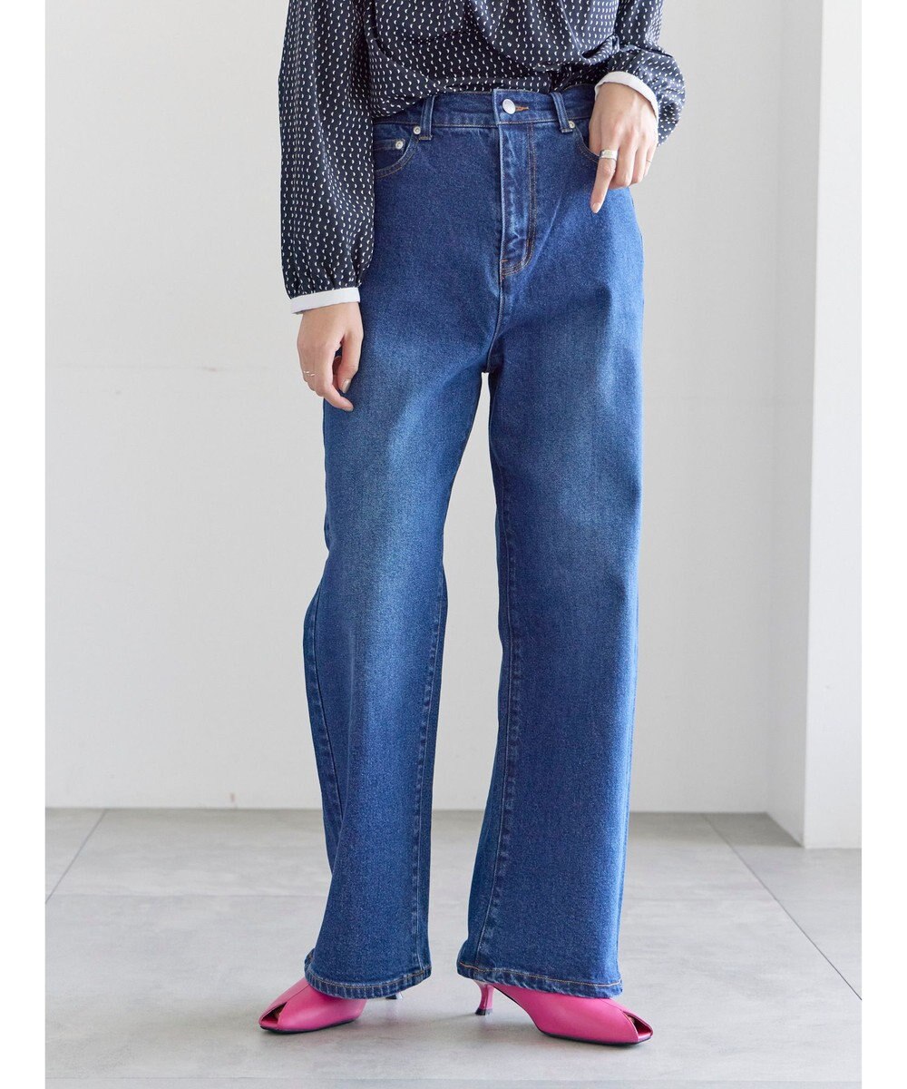 Te chichi ストレートデニムパンツ 