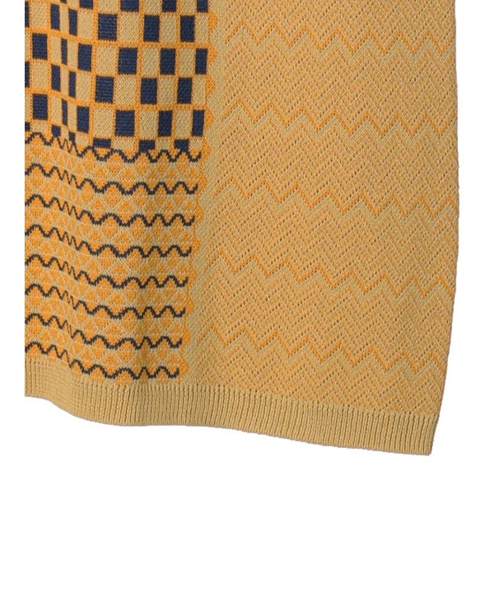 Green Parks ■ＥＳＣＡＲ　ダブルジャカードニットスカート 