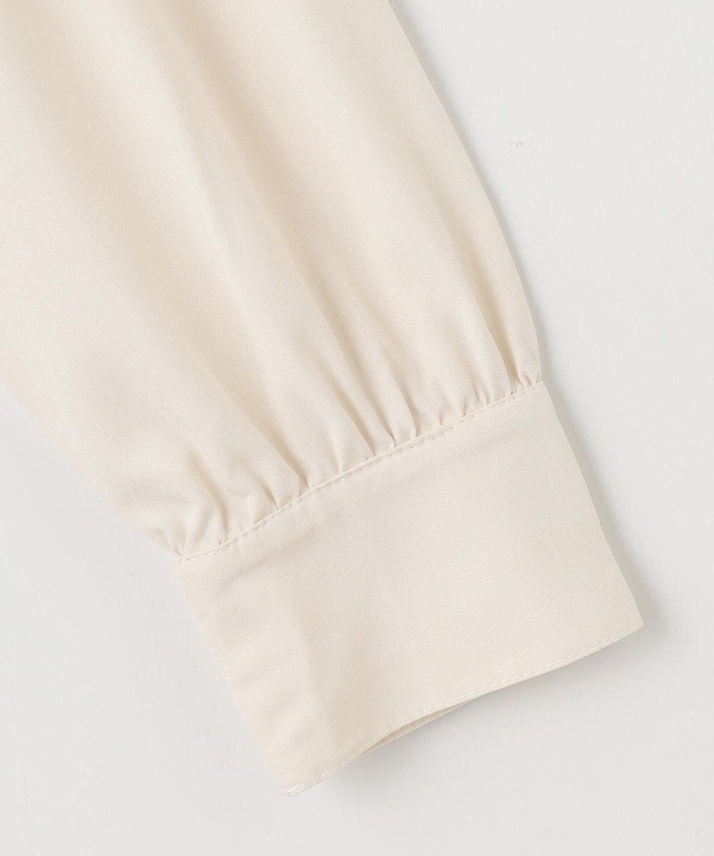 ANY SIS 【洗える】異素材コンビフレアニット ワンピース 