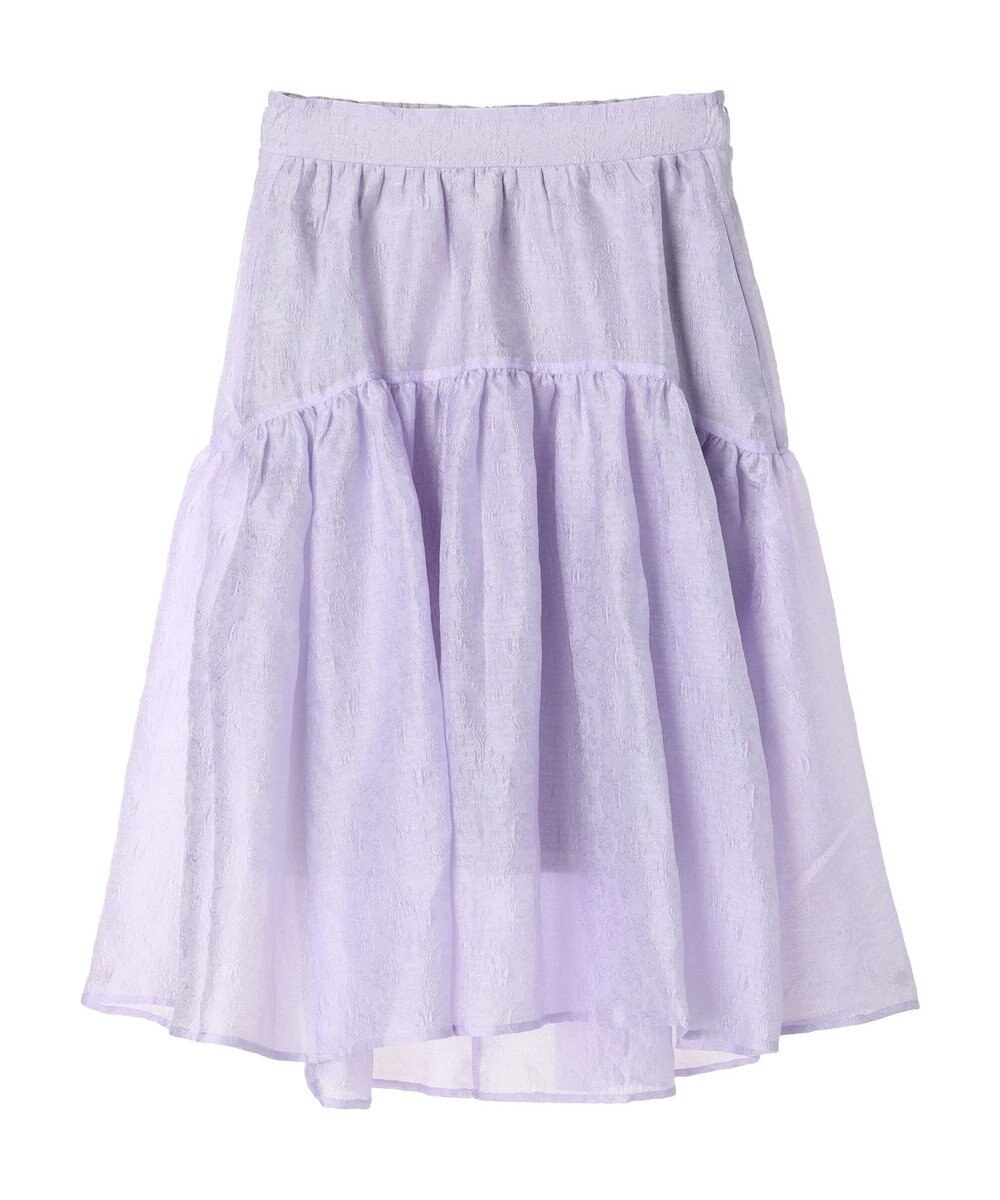 Green Parks ジャガードボリュームスカート 