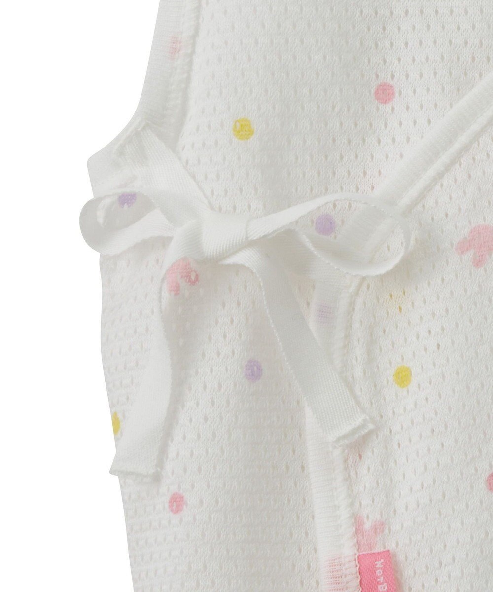 MIKI HOUSE HOT BISCUITS 【50-60cm】 メッシュ素材 ノースリーブ短肌着 