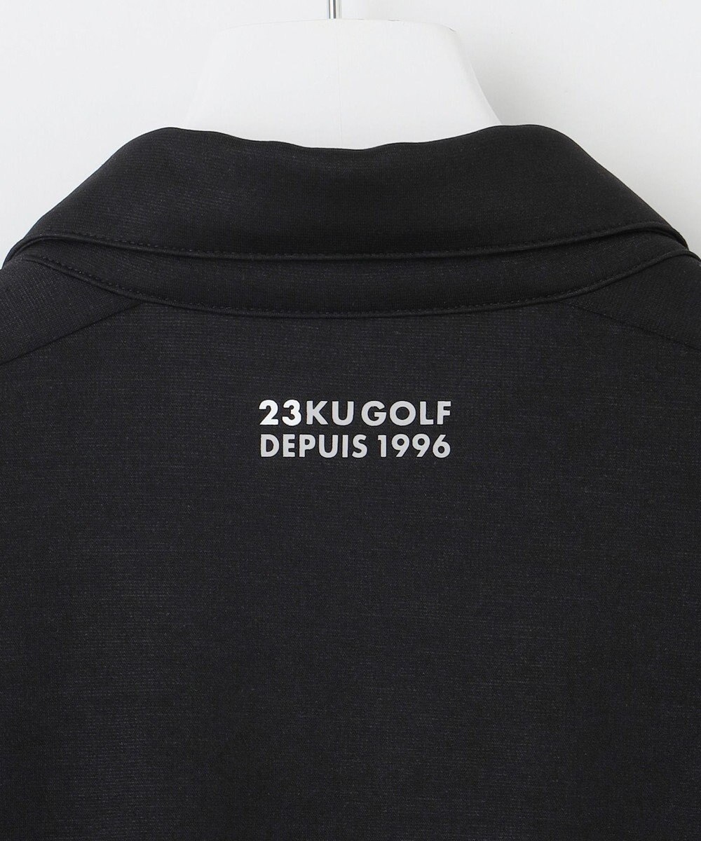 23区GOLF 【MEN】【キングサイズ/吸水速乾/UVカット】ポンチコンビポロシャツ 