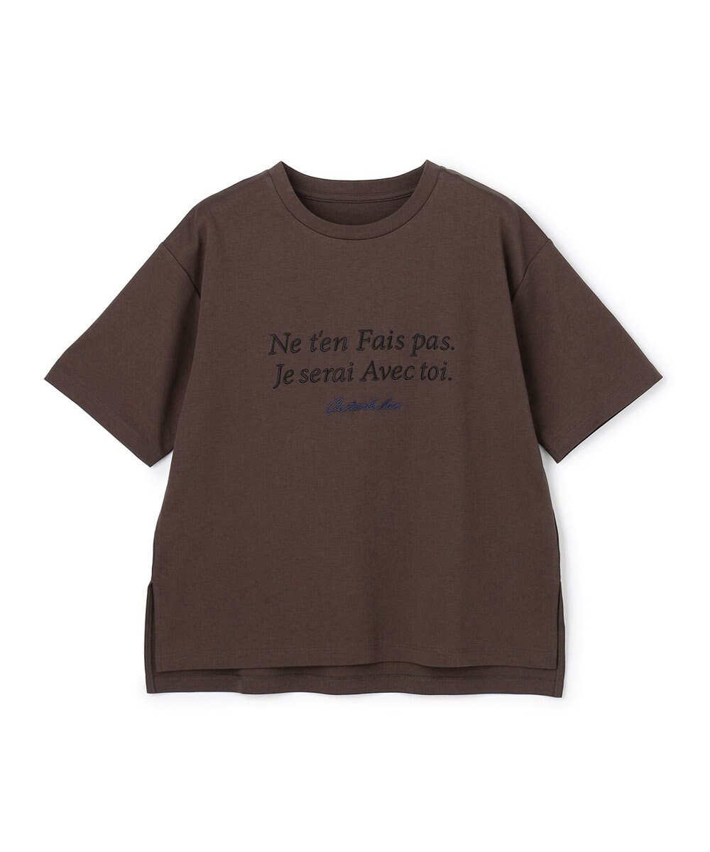 UNFILO 【新色追加/VERY掲載】BEAUTY FORM-T cotton ロゴ ハーフスリーブ Tシャツ 