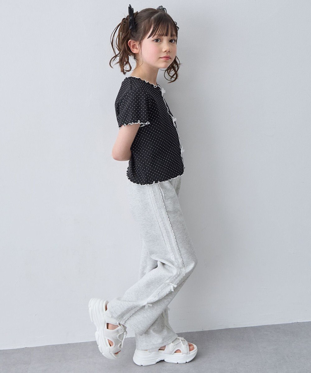 ANY KIDS 【洗濯機可能/速乾】ドライタッチ トラックパンツ 