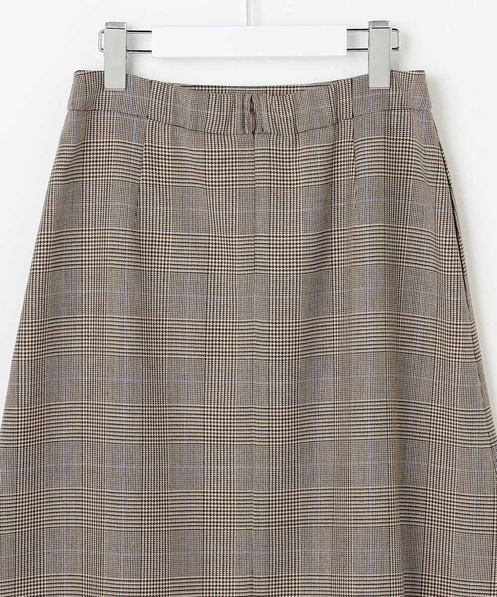 J.PRESS LADIES L モナベールツイル チェック フレア スカート 