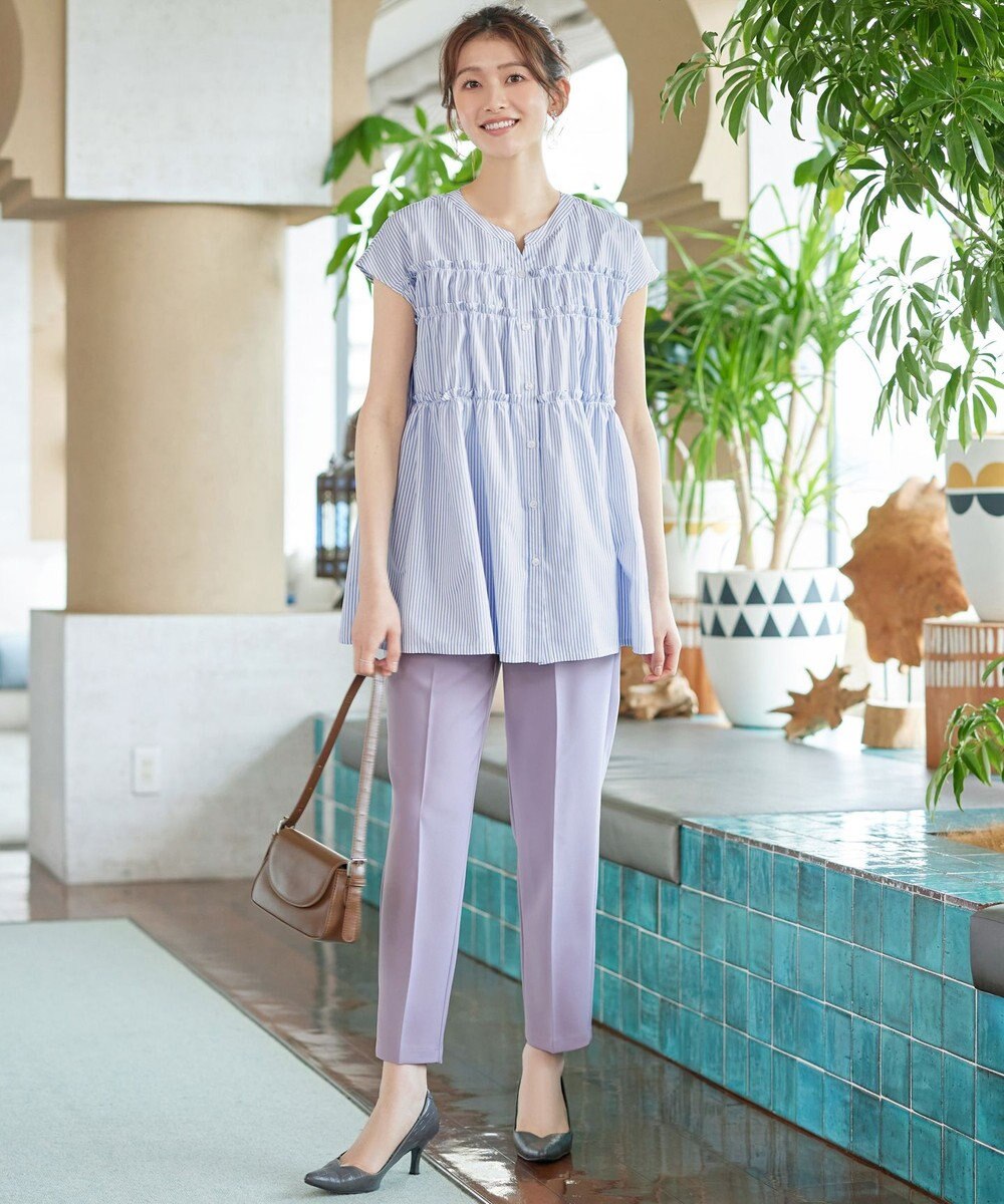 Tiaclasse L フリルティアードチュニック 